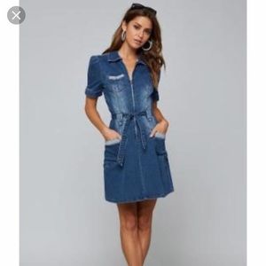 Bebe denim dress